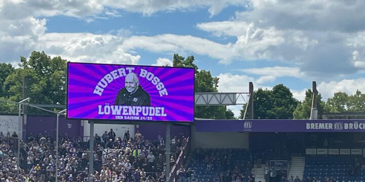 Hubert Bosse und seine Rollifanten sind der „Löwenpudel der Saison 2024/2025