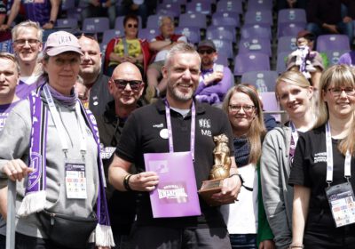 Hubert Bosse und seine Rollifanten sind der „Löwenpudel der Saison 2024/2025