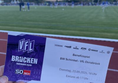 Der Löwenpudel zu Gast am Gretescher Weg