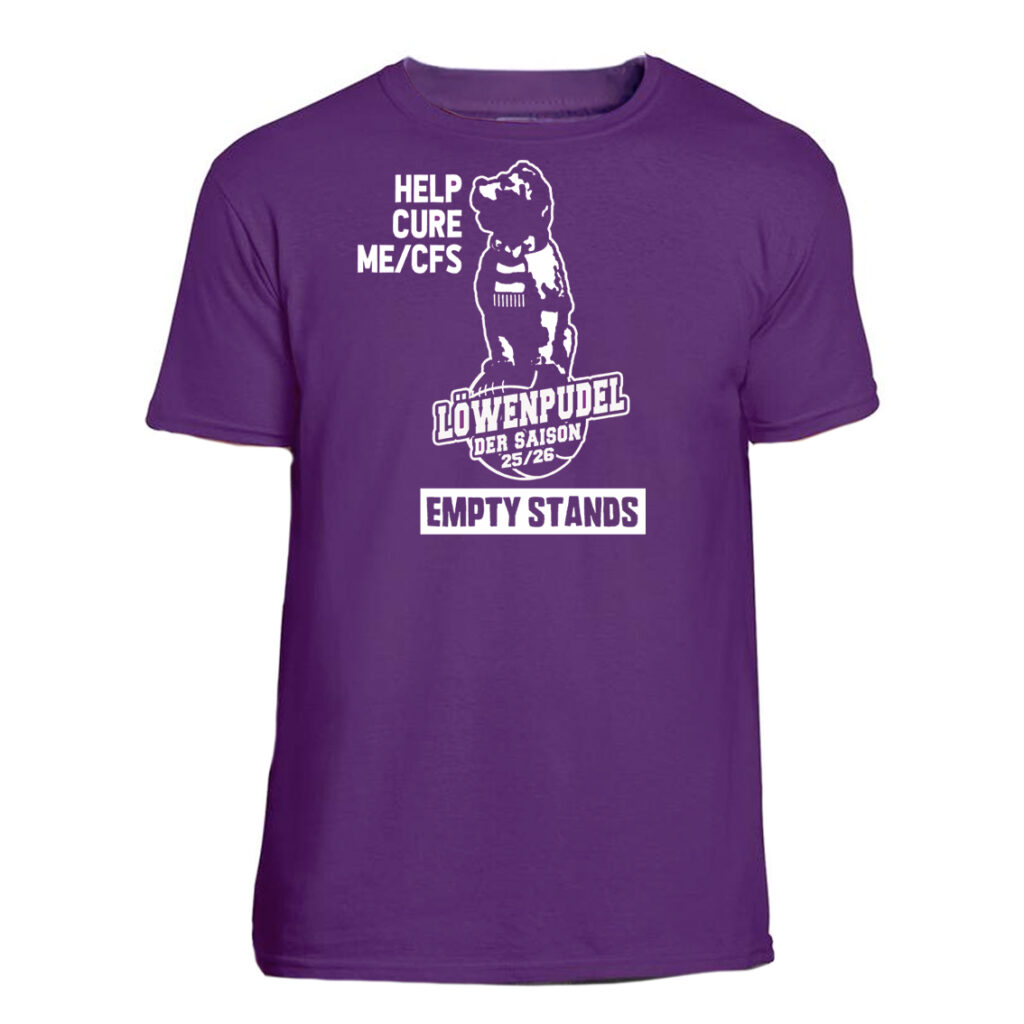 T-Shirt Empty Stands - "And You´ll Never Stand Alone" - Lila - unisex