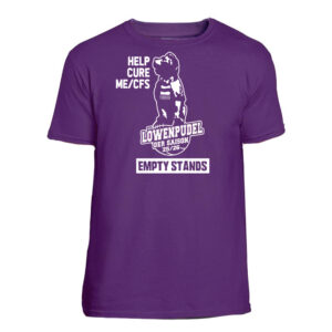 T-Shirt Empty Stands - "And You´ll Never Stand Alone" - Lila - unisex