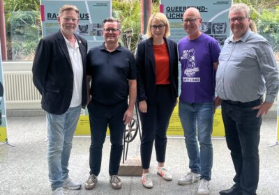 Eröffnung der Wanderausstellung „Stabil bleiben gegen Diskriminierung im Fußball“