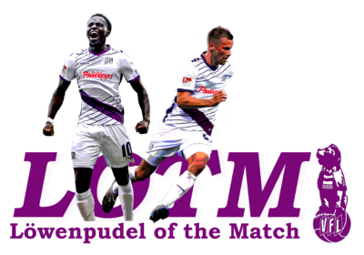 Speedy Isy und Beck for Good – Ismail Badjie und Adrian Beck sind unsere Löwenpudel of the Match im Spiel beim VfL Bochum